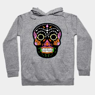 DAY Of The Dead Black Sugar Skull Hoodie